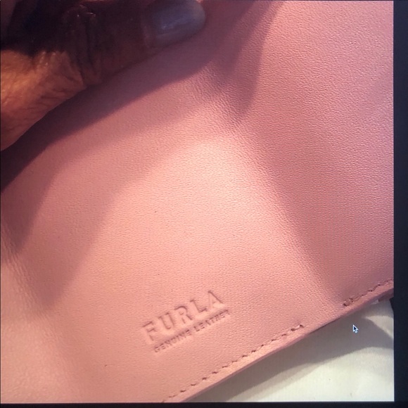 BRAND NEW Furla RARE & RETIRED Limited Edition Fold Wallet Floral Pink Leather! - Picture 7 of 11